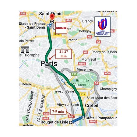Detente Et Confort Proche Paris Et Orly Choisy-le-Roi Buitenkant foto